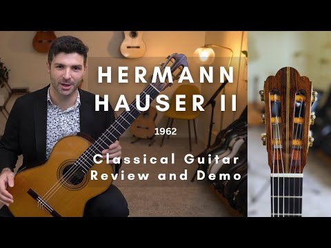Hermann Hauser II 1962 Spruce top Classical Guitar w/ DEMO VIDEO- from the golden years of Hauser guitars image 11