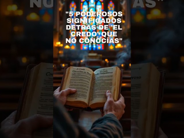 Vídeo relacionado con Credo: El símbolo de los Apóstoles explicado al hombre de nuestro tiempo (Estructuras y Procesos. Religión)