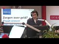 Zorgen over geld? Praat met de huisarts