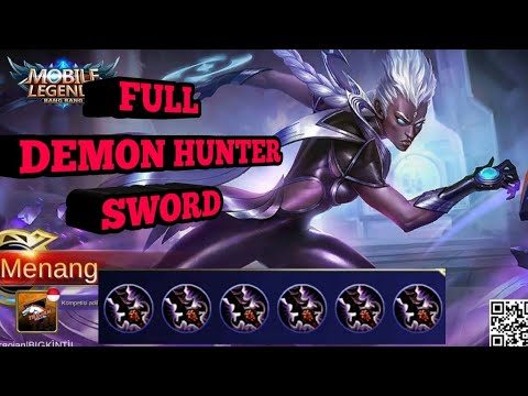 Karrie Full Demon Hunter Sword | 150% Attack Speed