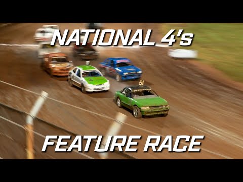 National 4's: A-Main - Kingaroy Speedway - 24.04.2022