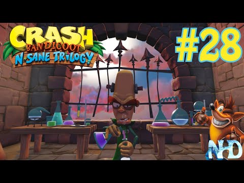 Let's Play Crash Bandicoot 1 N. Sane Trilogy (pt28) Dr. Nitrus Brio (Boss)