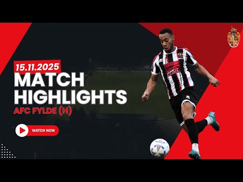 Highlights | Spennymoor Town 2 AFC Fylde 3 | Saturday 15th November 2025