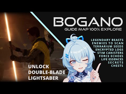 Star Wars Jedi: Fallen Order : Guide - Bogano 100% Explore [All Secrets & Collectibles] Walkthrough