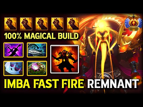 IMBA FAST FIRE REMNANT SPEED MID Ember Spirit Full of Magical Build | 100% Show no Mercy Dota 2