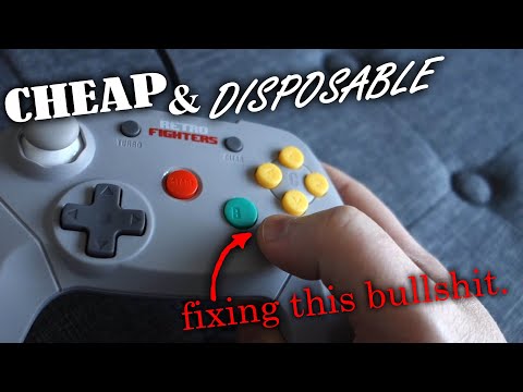 Using REAL Nintendo Parts to fix this shameful aftermarket controller