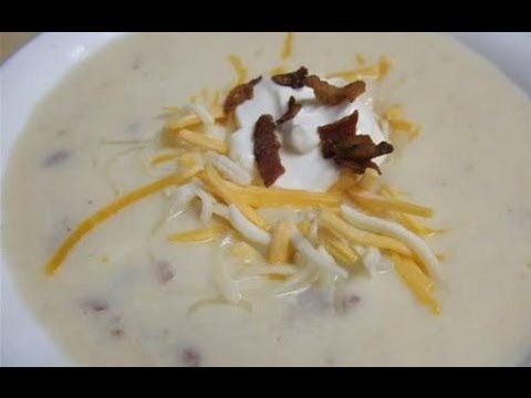 Loaded Baked Potato Soup - video recipe