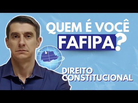 INTENSIVO BANCA FAFIPA - Resolução de questões de DIREITO CONSTITUCIONAL