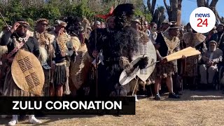 WATCH |  MisuZulu kaZwelithini's crowning ceremony as Zulu king takes centre stage