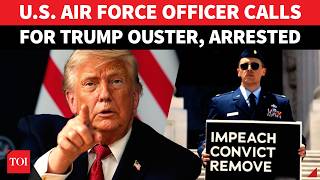Pentagon Embarrassed As Serving Air Force Officer Calls For Trump Impeachment At Capitol | WATCH