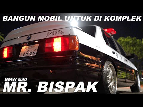 MODIFIKASI BMW E30 ALA MOBIL POLISI JEPANG