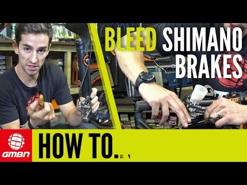 How to Bleed Shimano Disc Brakes – Mountain Bike Maintenance