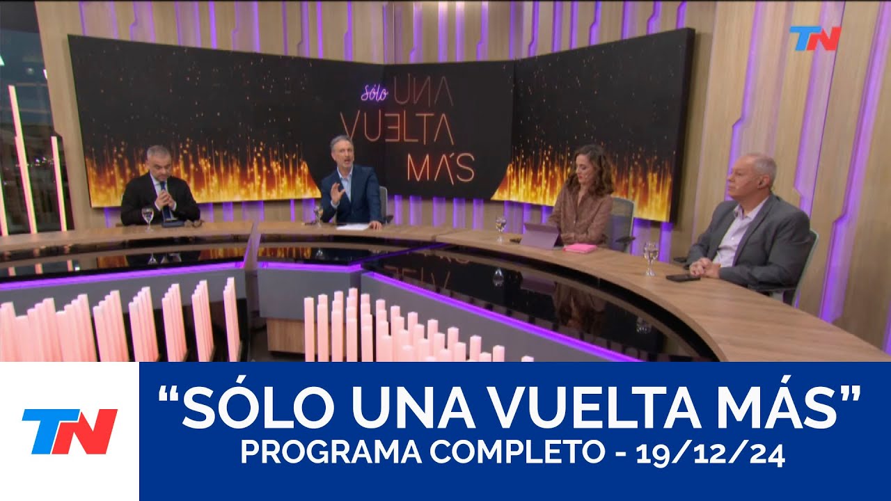 "SÓLO UNA VUELTA MAS" I Programa Completo, 19/12/24