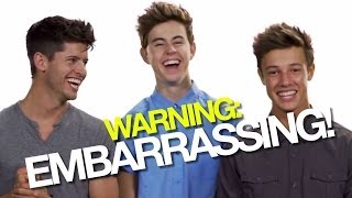 NASH GRIER AND CAMERON DALLAS' EMBARRASSING FIRST DATES! | #DearHunter