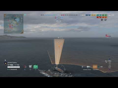 Personal Damage Record in Shimakaze . World of Warships Legends