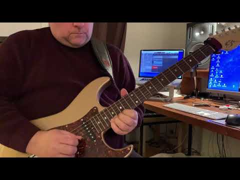 GINO VANNELLI -  BROTHER TO BROTHER Guitar solo (cover)