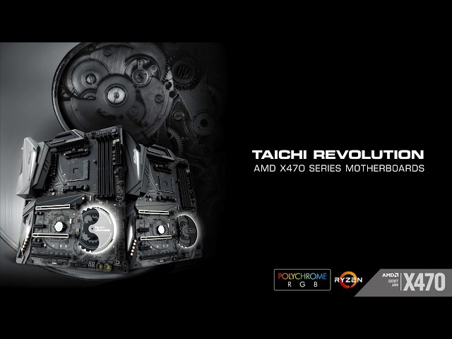 Asrock X470 Taichi video