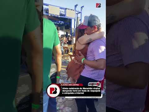 Atleta cadeirante do Maranhão viraliza dançando forró em festa de vaquejada e conquista a internet