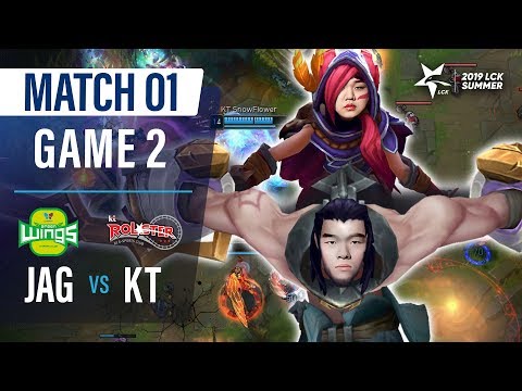 JAG vs KT | Match01 Game2 H/L | 2019 LCK Summer