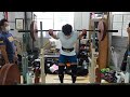 ガーワスクワット150kgセットの巻