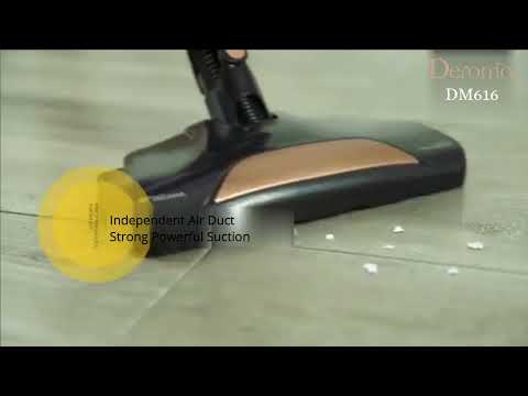 Deroma Deerma DM616 Steel Cyclone Filter Powerful Floor Vacuum Cleaner 2 in 1 3.0 Version