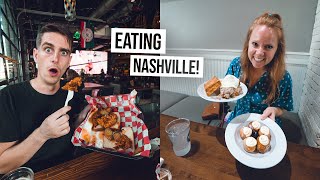 We Did a Nashville FOOD TOUR! Trying America’s BEST Sandwich & Hottest Chicken 🔥🥵