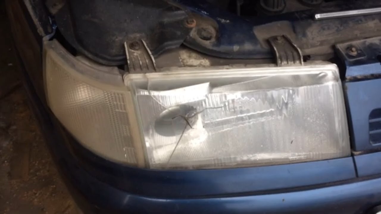 как снять реснички на ваз 2110