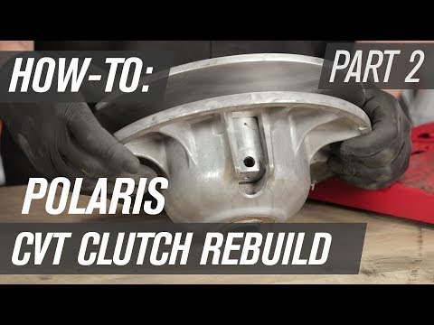 How To Rebuild a Polaris UTV CVT Clutch | Secondary Clutch