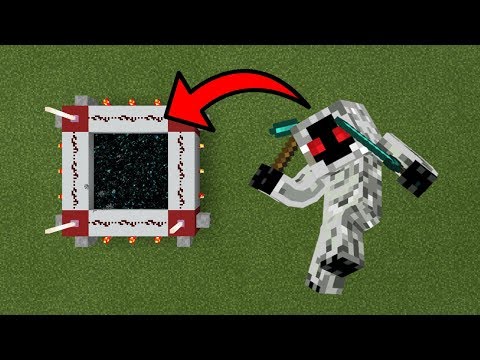 How To Make a Portal to the Entity 303 Dimension in MCPE (Minecraft PE)