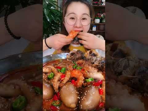 ASMR - CHINESE - FOOD MUKBANG EATING FOOD SHOW TIK TOK #shorts # 0551