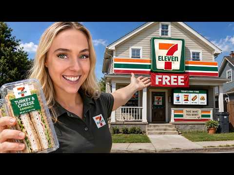 I Opened a FREE 7-Eleven on My Front Porch