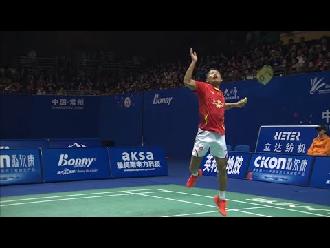 [RIGHT HAND MIRRORED] Lin Dan (Chn) vs Tian Houwei (Chn) 2014