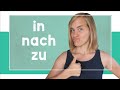 In Vs Nach Vs Zu German Prepositions A2 With Jenny