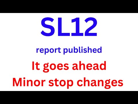 TfL publishes its response to the consultation for new route SL12 - it goes ahead.