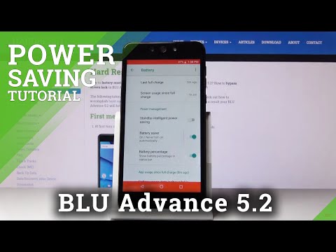 How to Enable Power Saving Mode in BLU Advance 5.2 – Battery Saver