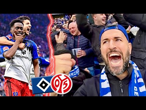 WIR NEHMEN MAINZ mit 4 TOREN AUSEINANDER 😍🔥 HSV vs. Mainz 05 Stadionvlog | Bardia Barati
