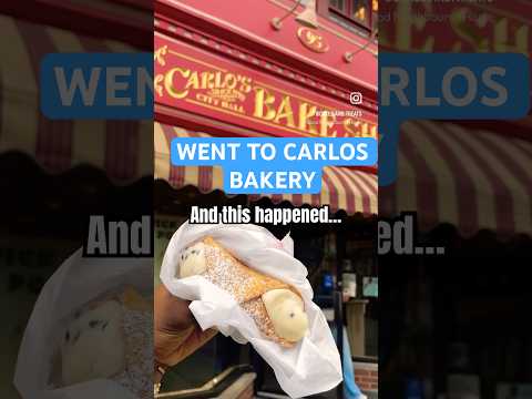 WENT TO CARLO’S BAKERY (CAKE BOSS) AND THIS HAPPENED! #cakeboss  #carlosbakery #hoboken #jerseycity