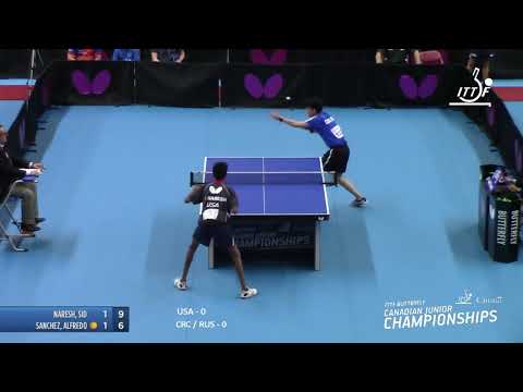 Sid Naresh (USA) vs Alfredo Costa (CRC)