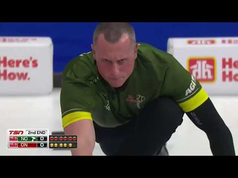 Draw 19 - Tim Hortons Brier - Epping (ON) vs. Jacobs (NO)