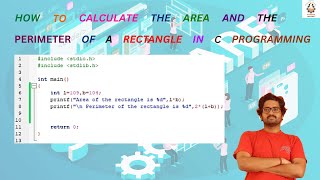 Download the video "How to calculate the area and the perimeter of a Rectangle in C programming"