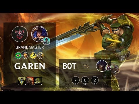 Garen Bot vs Kog'Maw - BR Grandmaster Patch 10.9