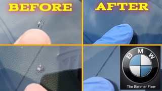 How to Repair Chips/Cracks in Windscreen/windshield with Rain X DIY Kit