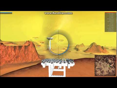 Robocraft "51 gun salute" rapid fire railgun platform