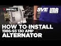 Mustang Alternator Install - SVE 130 Amp (86-93 ...