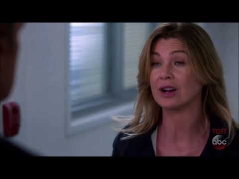 Grey's Anatomy 14X04 Meredith helps Nathan