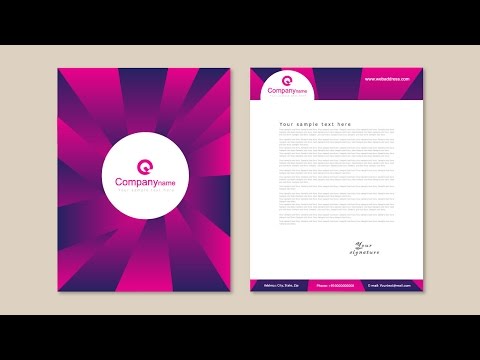 How to Design a Letterhead in Adobe Illustrator