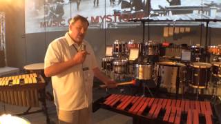 Video thumbnail for 2014 Winter NAMM Adams 3.3 Academy Padouk Marimba by Musician's Friend
