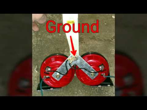 Mazda 5 Horn replacement, Wolo Maxi Sound 320-2T