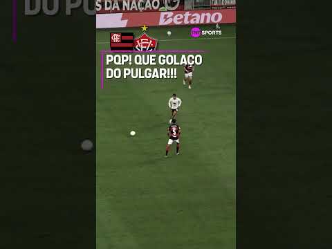 O PULGAR METEU UM GOLAÇO DO MEIO DA RUA! #shorts
