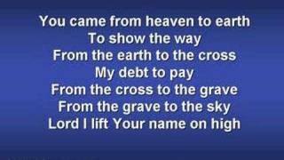 Lord I Lift Your Name On High (worship video w/ ly